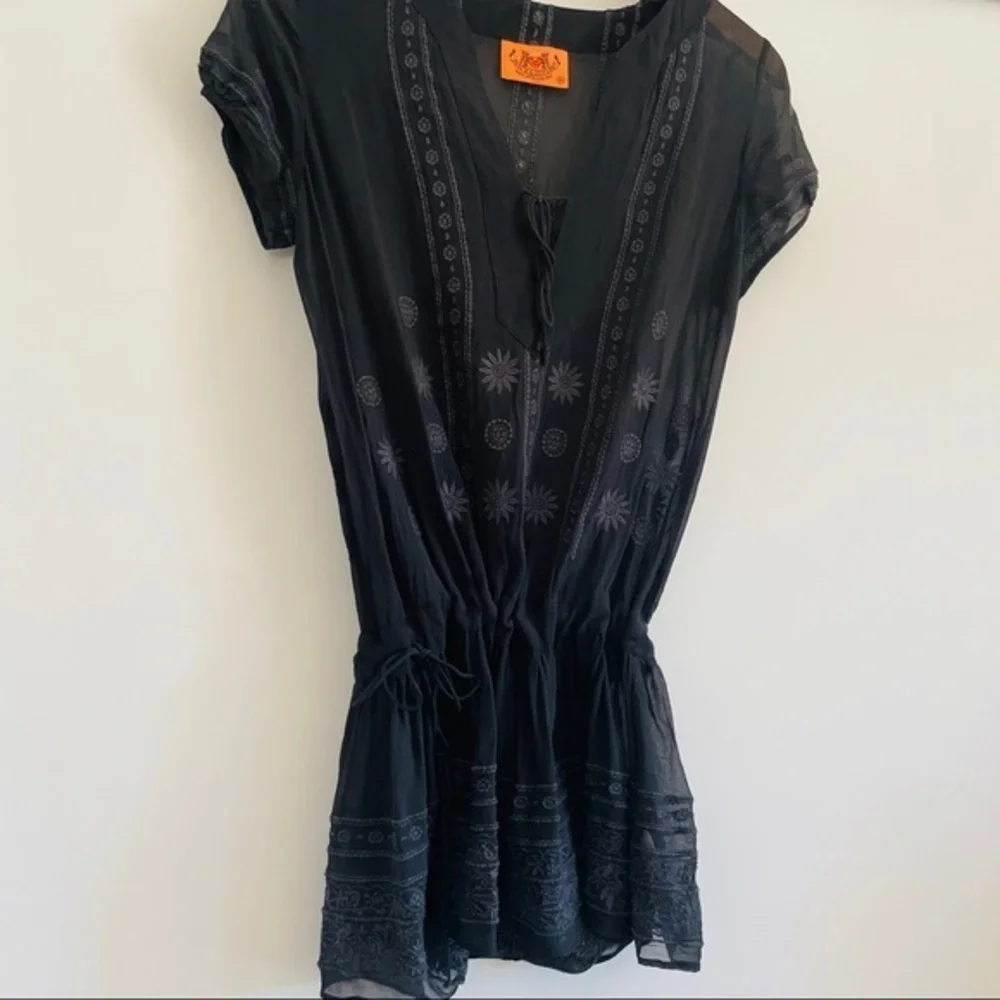 SALE 🔥JUICY‎ COUTURE 100% Silk Navy Dress